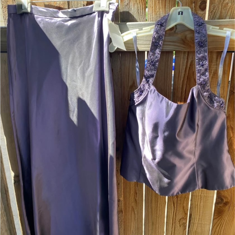 David's Bridal Lavender Gown NEW - Picture 4 of 6